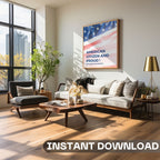 American Citizen and Proud Wall Art