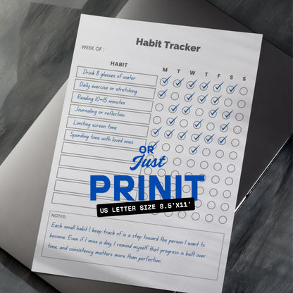 Personal Habit Tacker PDF V1