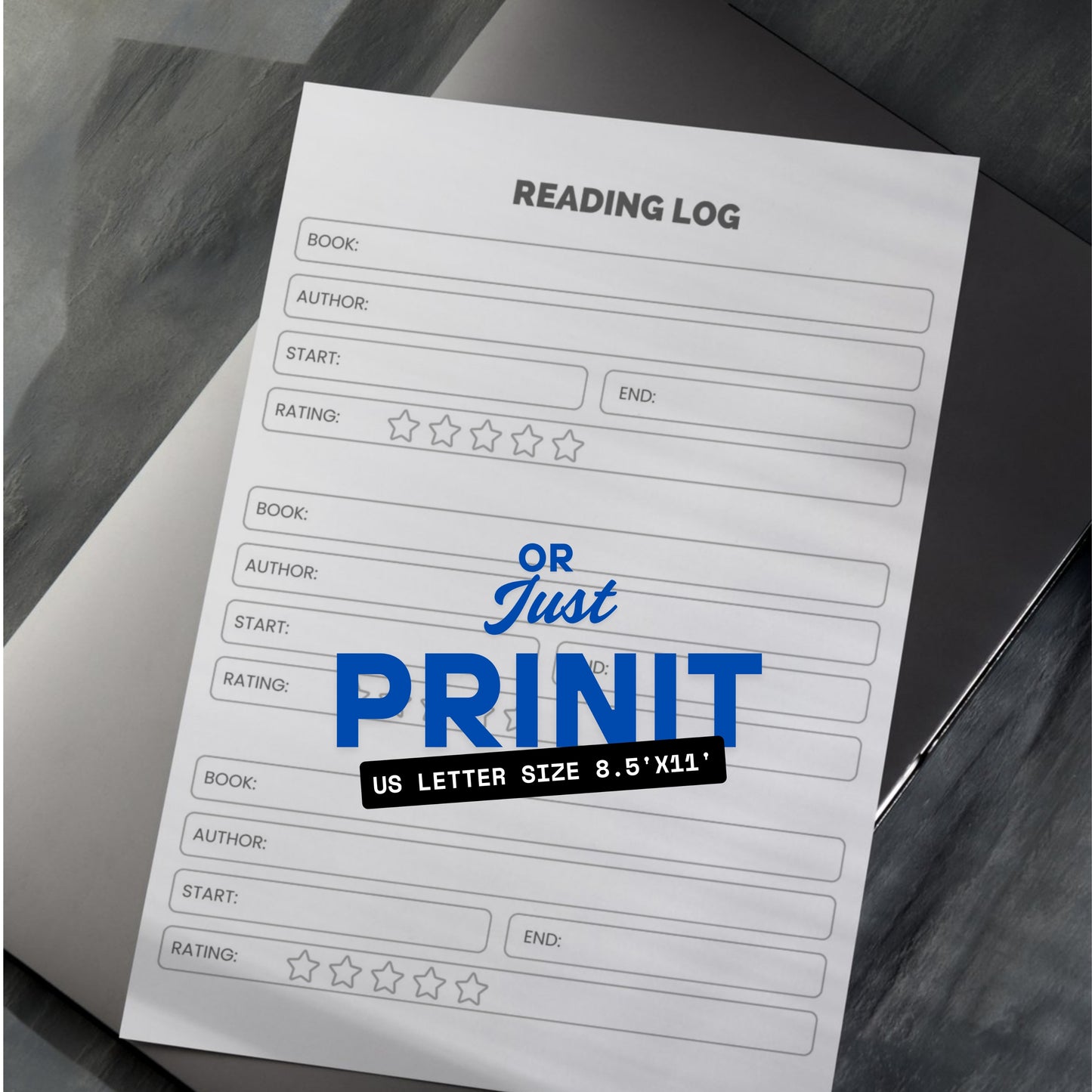 Books' Reading Log Tracker