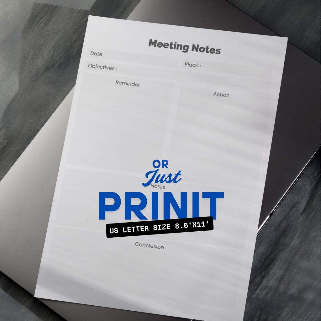 Meeting Notes' Paper V1