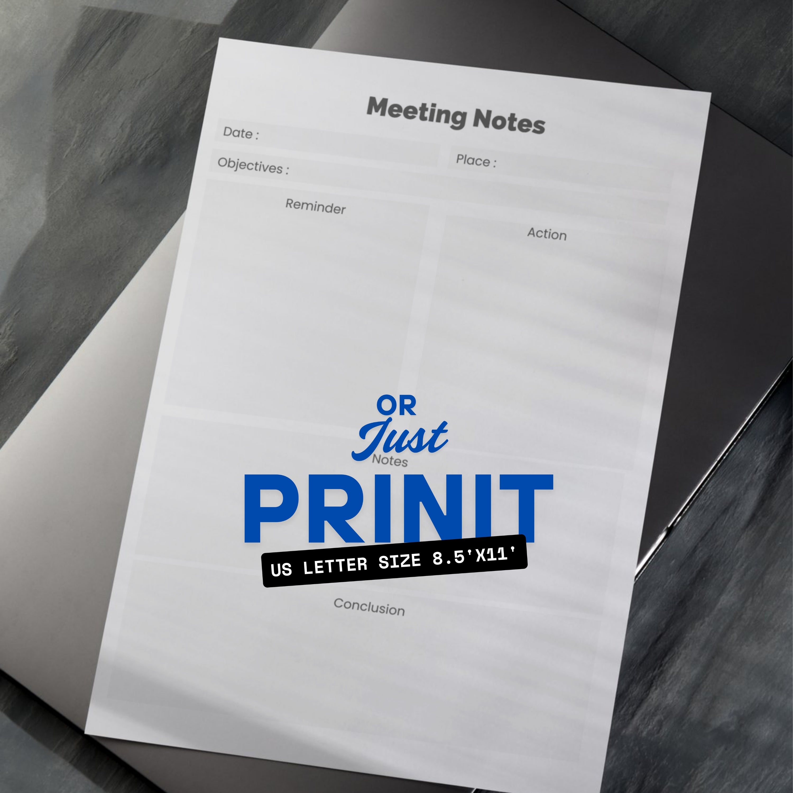 Meeting Notes' Paper V1