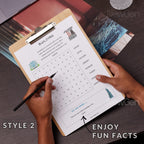 Kids' Word Search Puzzle - 30 Educational Themes