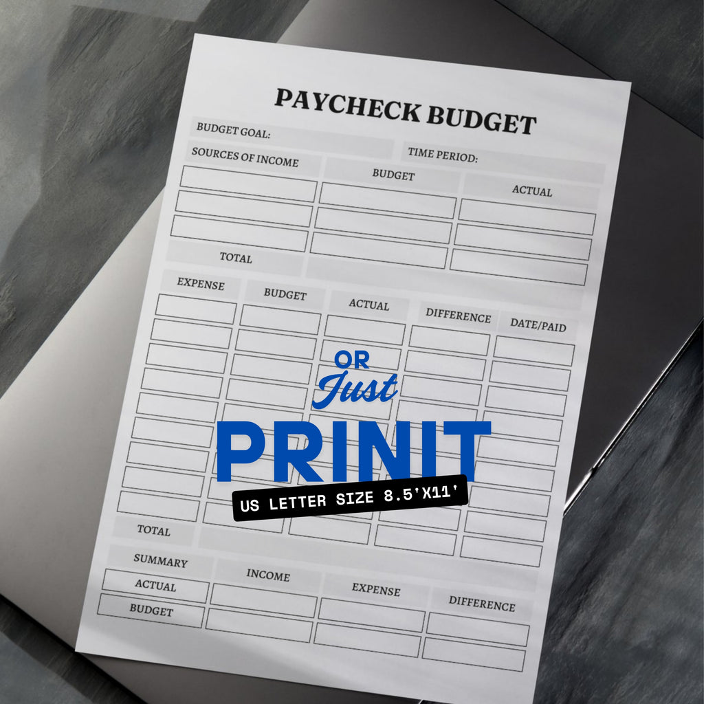 Paycheck Budget Planner