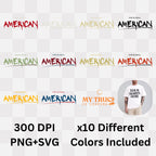 Original American - Patriotic Pride Statement Artwork