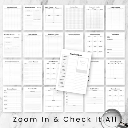 The Teacher Planner Bundle x2 Colors