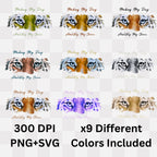 Making My Day Absolutely My Choice - Tiger Eyes Empowerment Statement Artwork