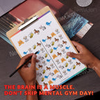 Brain Gym Bundle - 125 Premium Printable Cognitive Activity Sheets