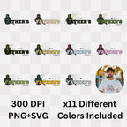 Father's Legacy - Military Tribute Statement Artwork