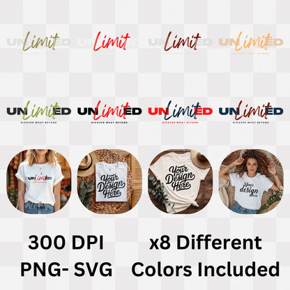 Unlimited Dicover What Beyond - Boundary Breaking Exploration Statement Artwork