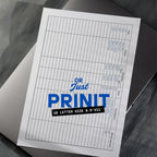 Mileage Tracker + Driver Card Paper Sheets x2