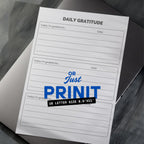 Daily Gratitude Paper Sheet