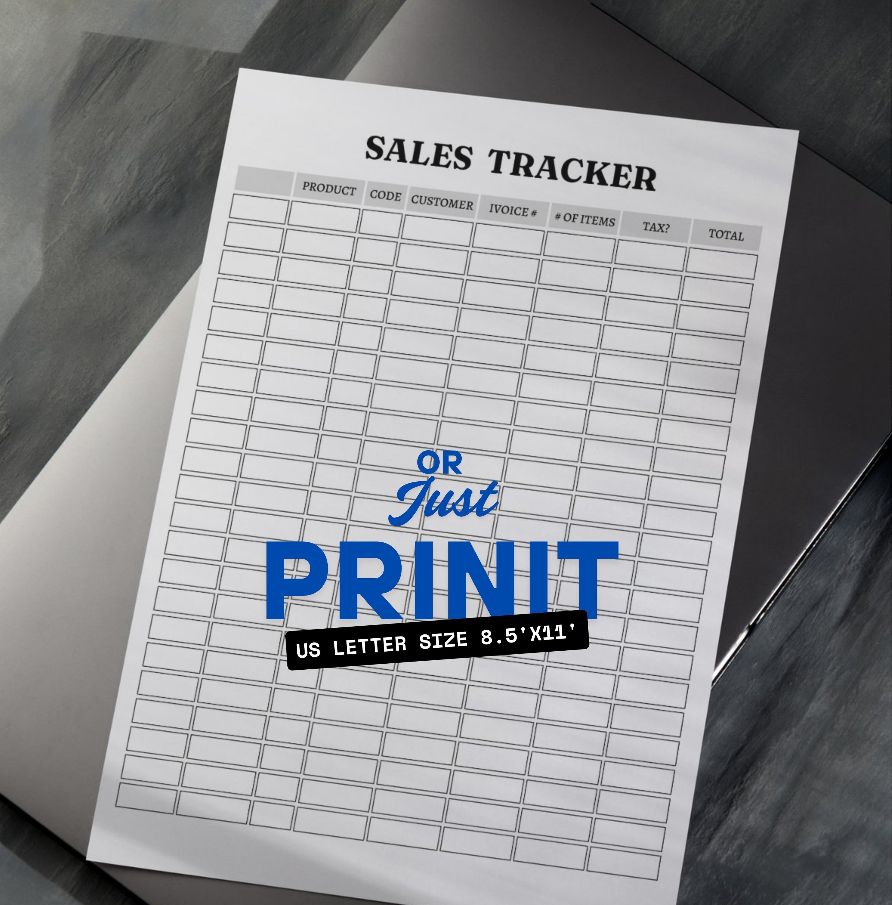 Product's Code Sales Tracker