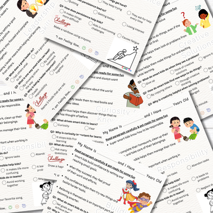 Super Smart Kids Sheets