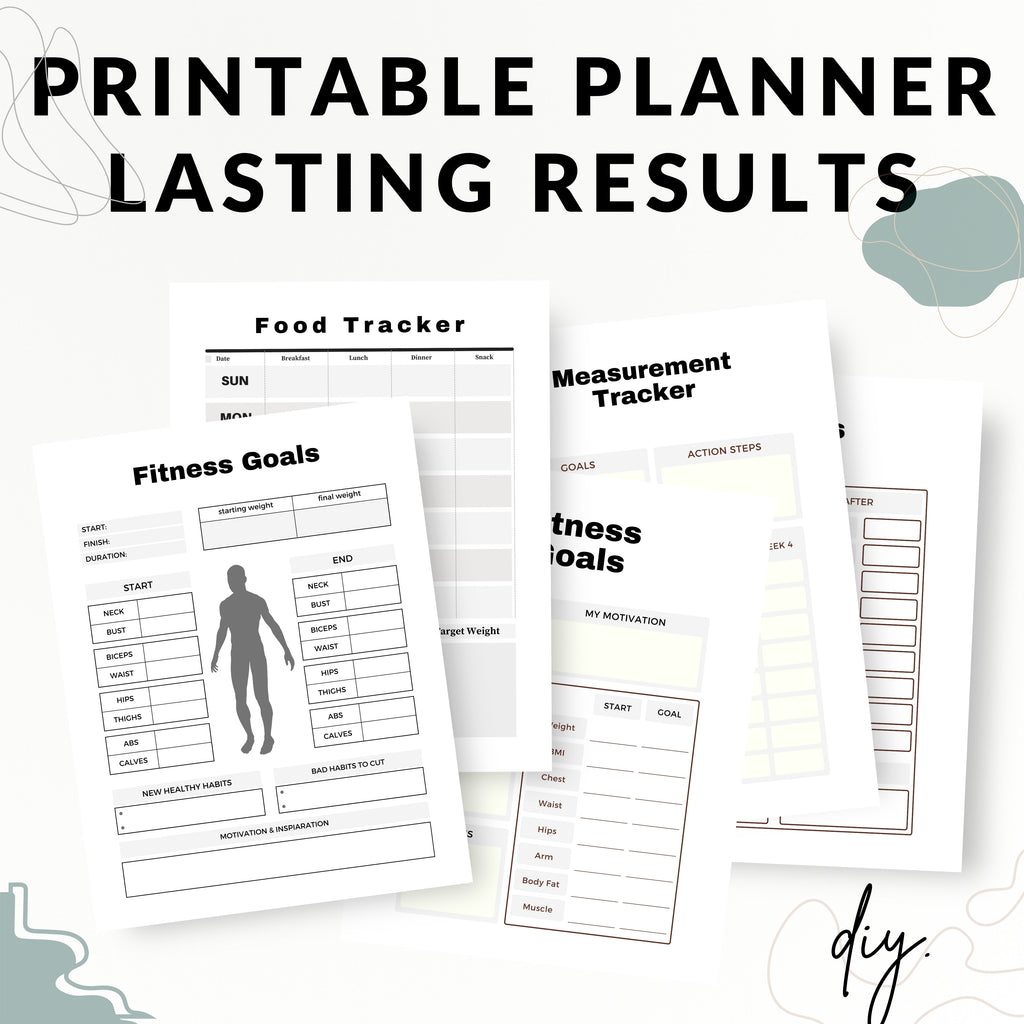 Weight Loss Planner Bundle