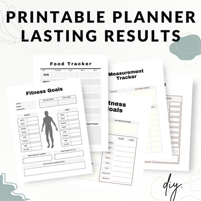 Weight Loss Planner Bundle