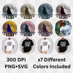 Secrets Bloom Through Night - Wolf Moon Mysterious Statement Artwork