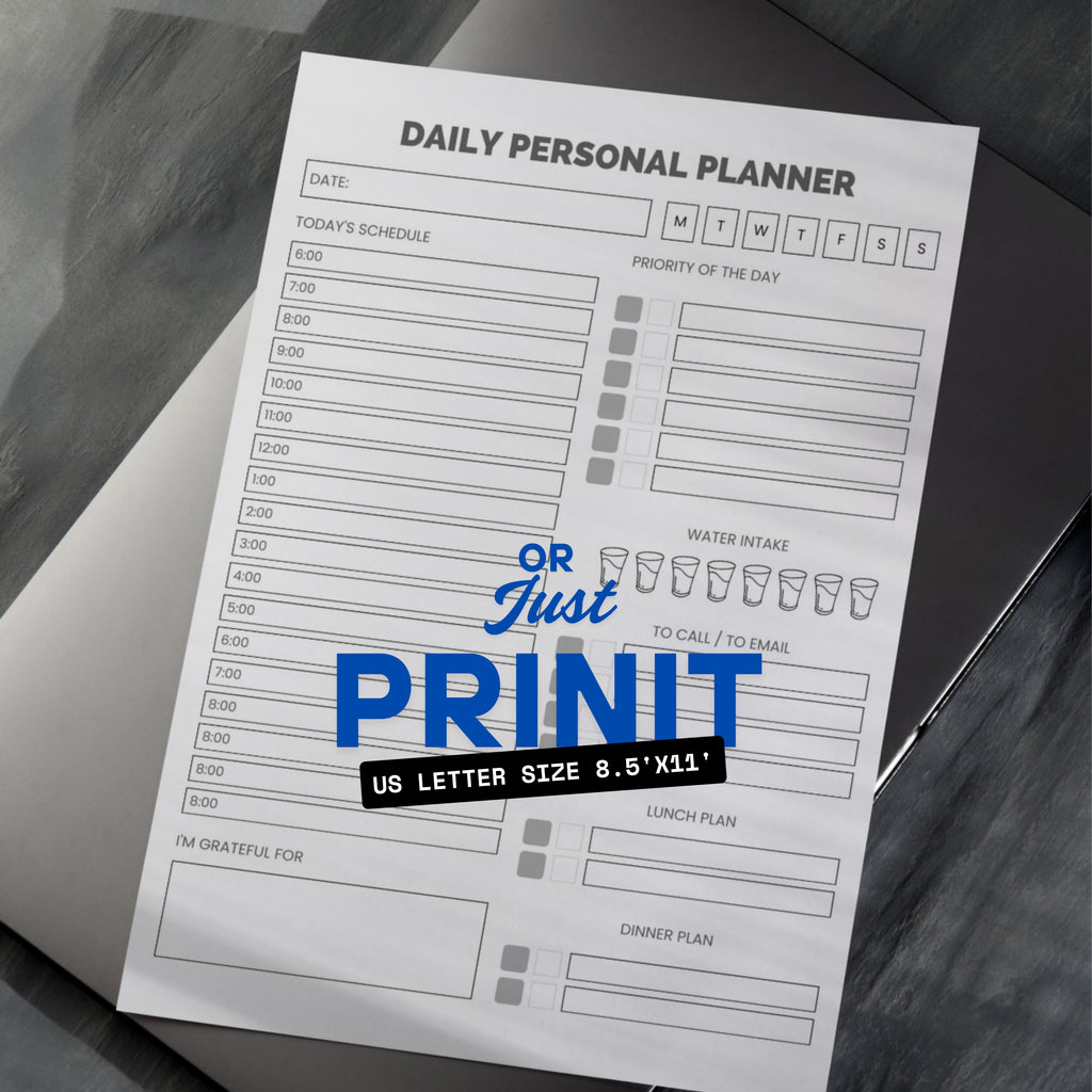 Daily Personal Planner