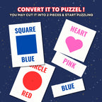 Shapes and Colors Flashcards