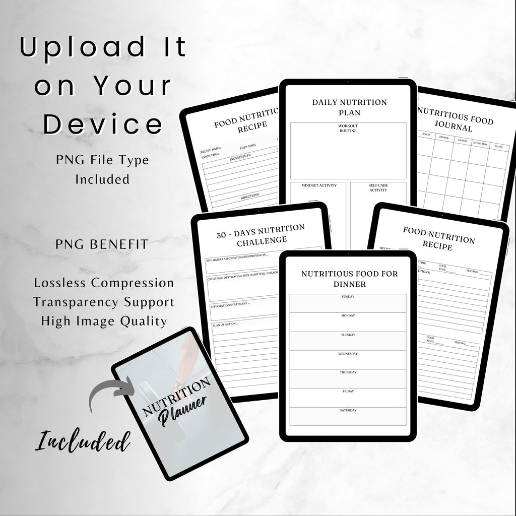 Nutrition Planner Bundle
