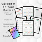 Rainbow Budget Planner Bundle