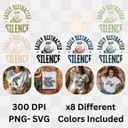 Easily Distracted Keep Silence - Snail Humor ADHD Introvert Statement Artwork