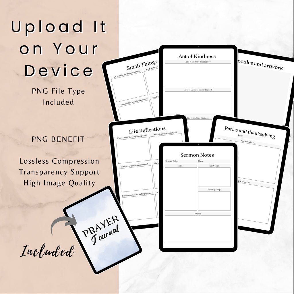 Prayer Planner & Journal Bundle