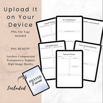 Prayer Planner & Journal Bundle