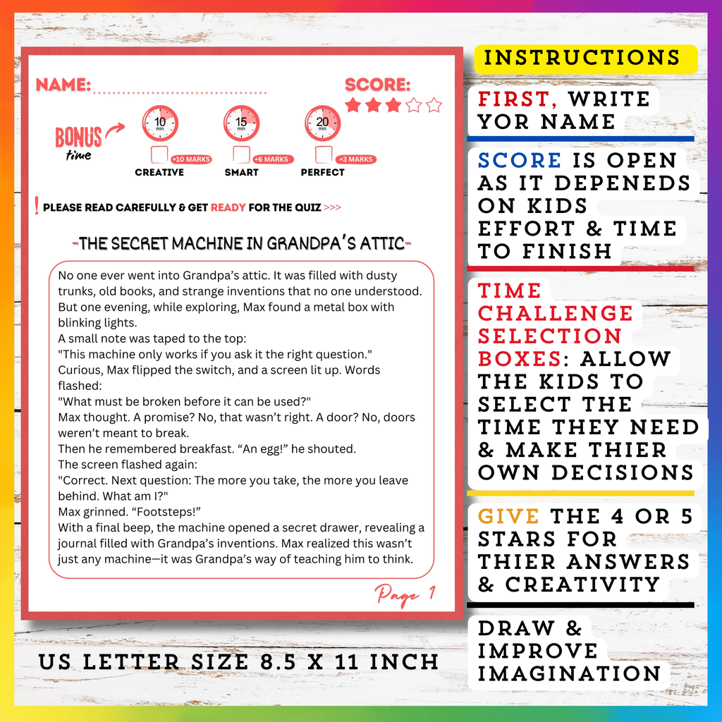 Inventions Reading Stories