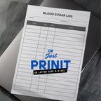 Blood Sugar Log PDF Sheet