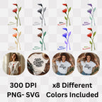 Stay Powerful - Elegant Floral Empowerment Botanical Strength Statement Artwork