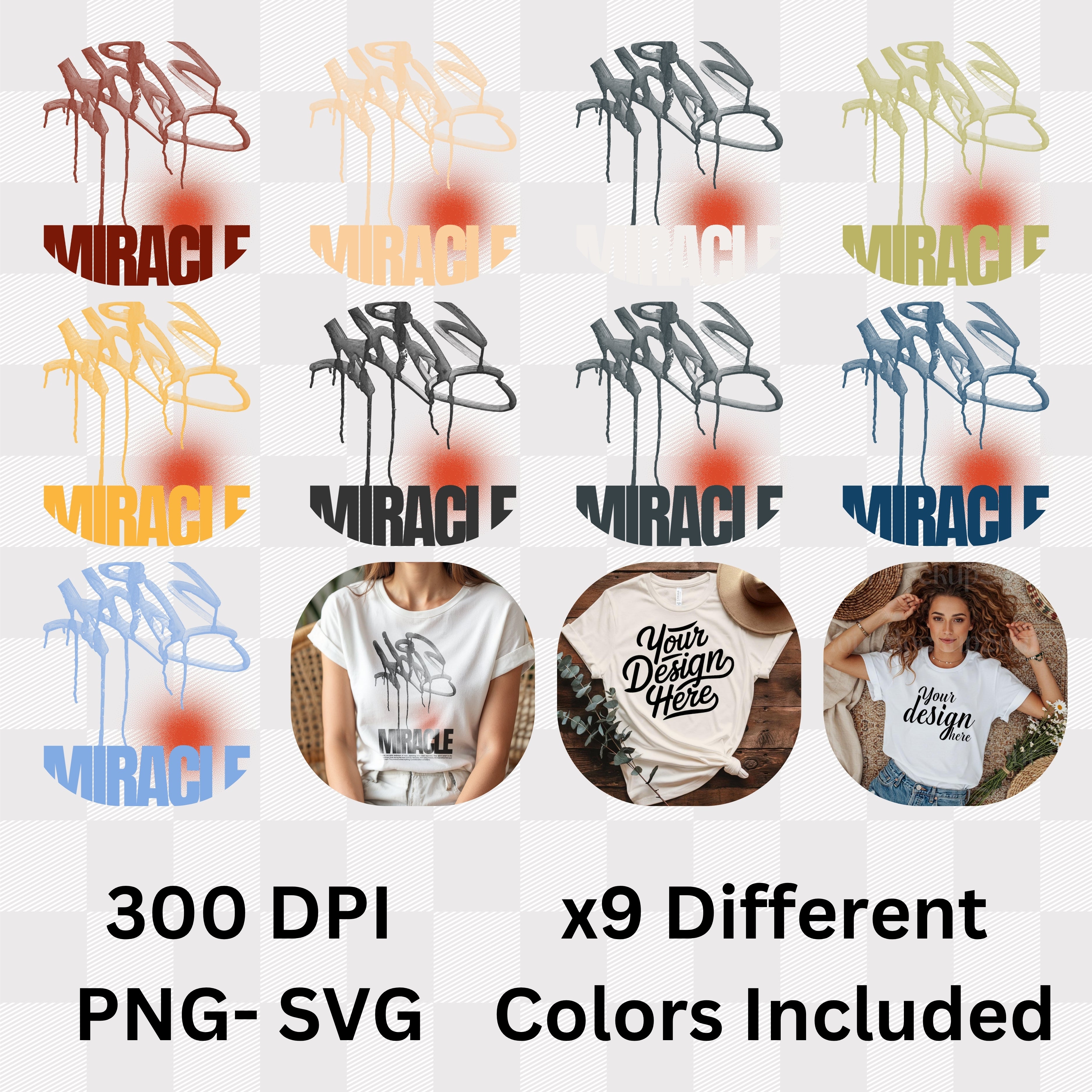 Miracle - Graffiti Hope Faith Extraordinary Belief Statement Artwork