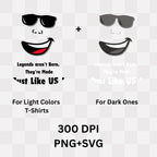 Legends Aren't Born They're Made Just Like Us - Motivational Statement Artwork