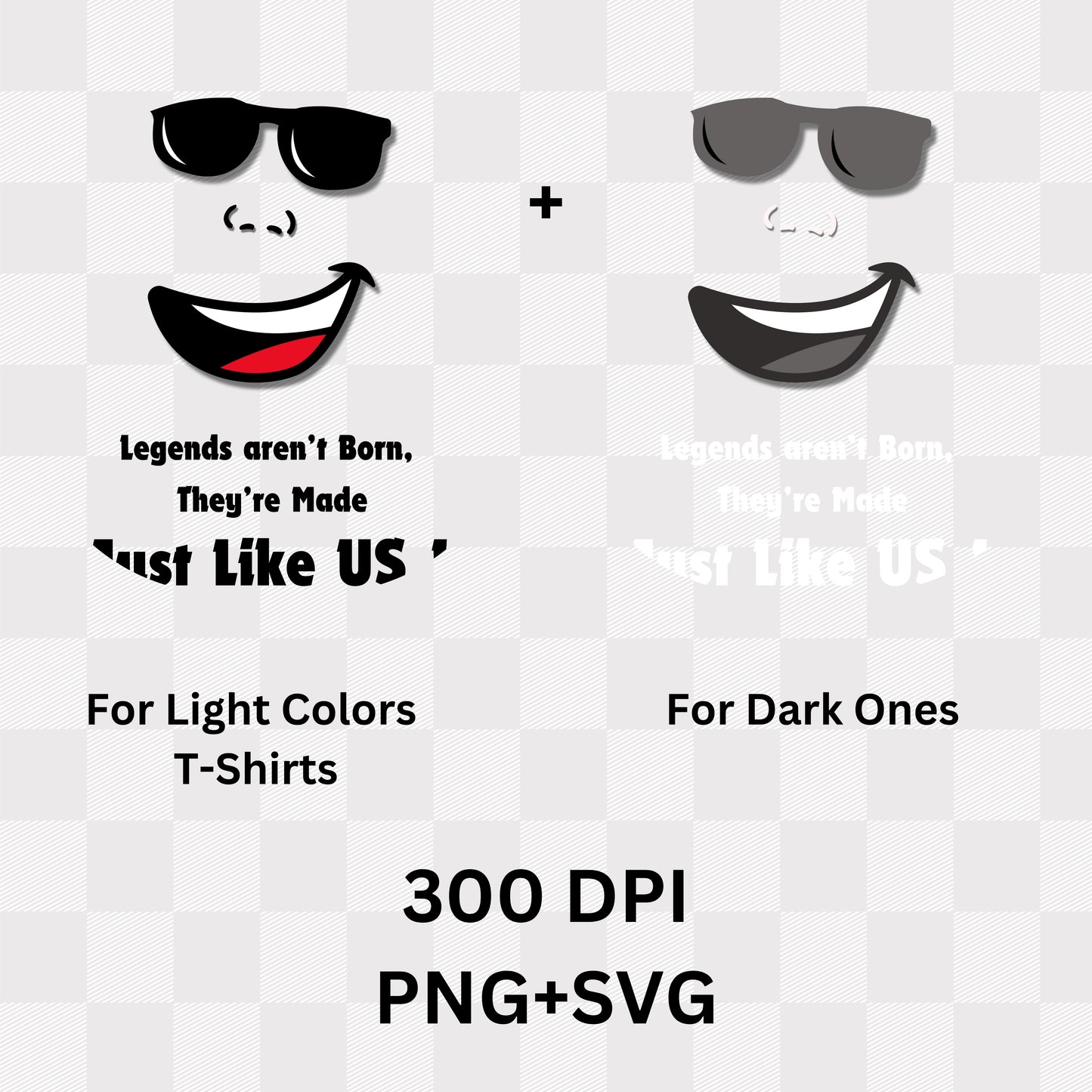 Legends Aren't Born They're Made Just Like Us - Motivational Statement Artwork