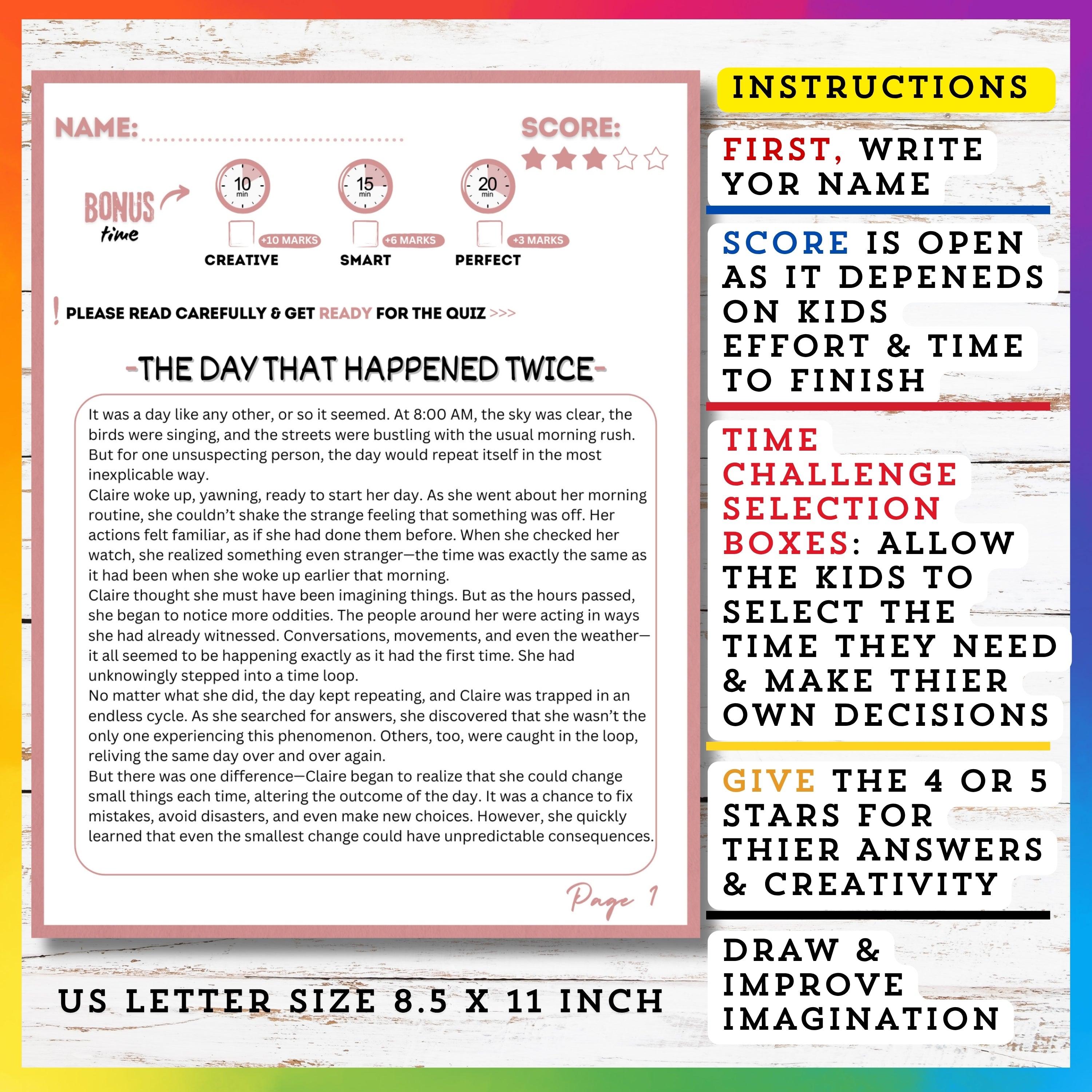 Time Reading Stories