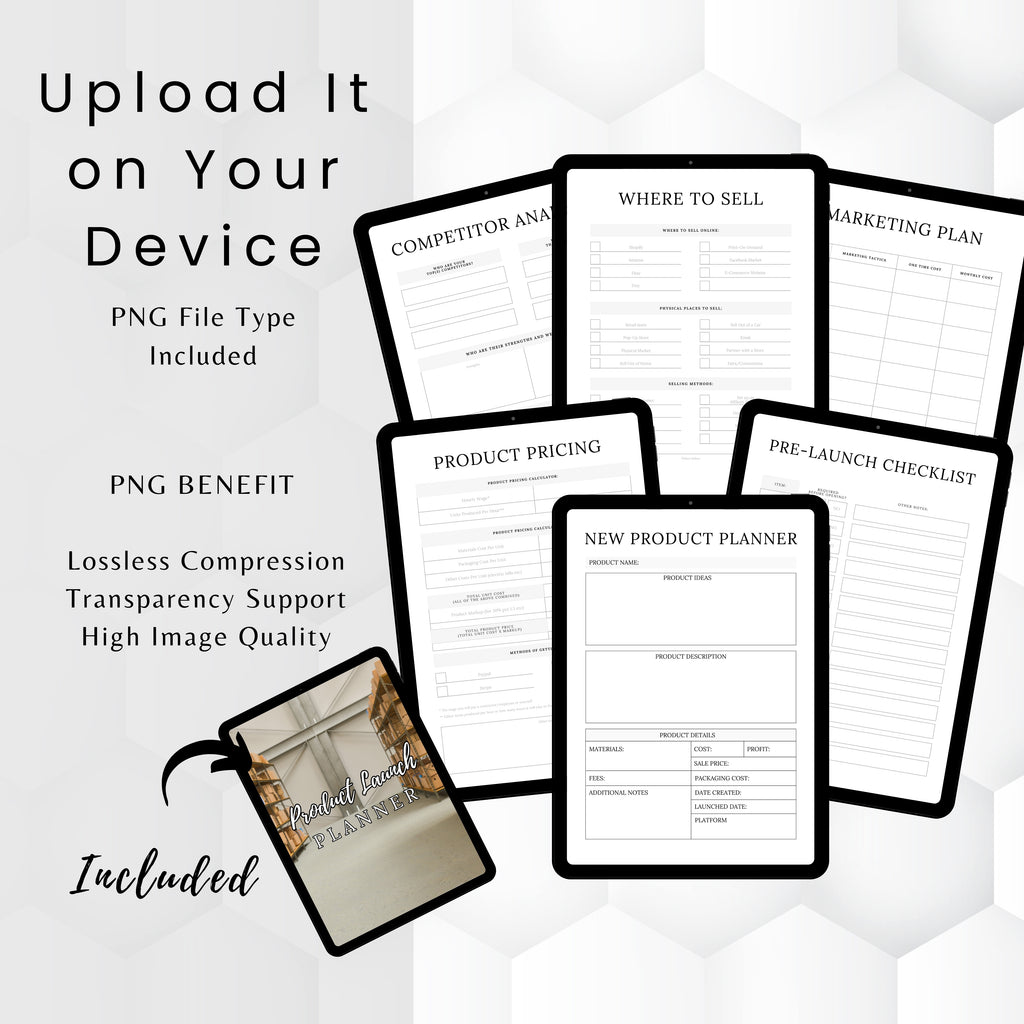 New Product Launch Planner Bundle