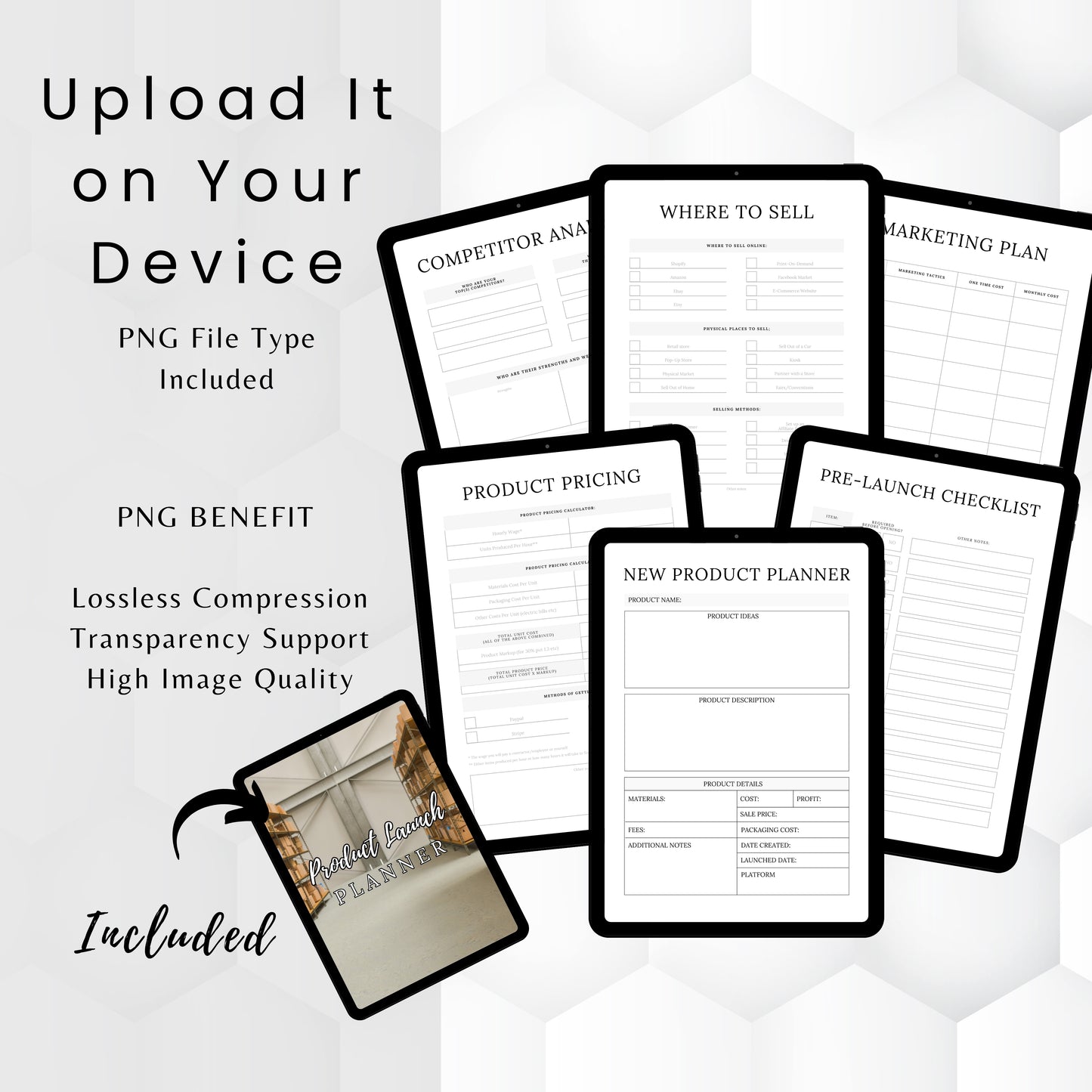 New Product Launch Planner Bundle