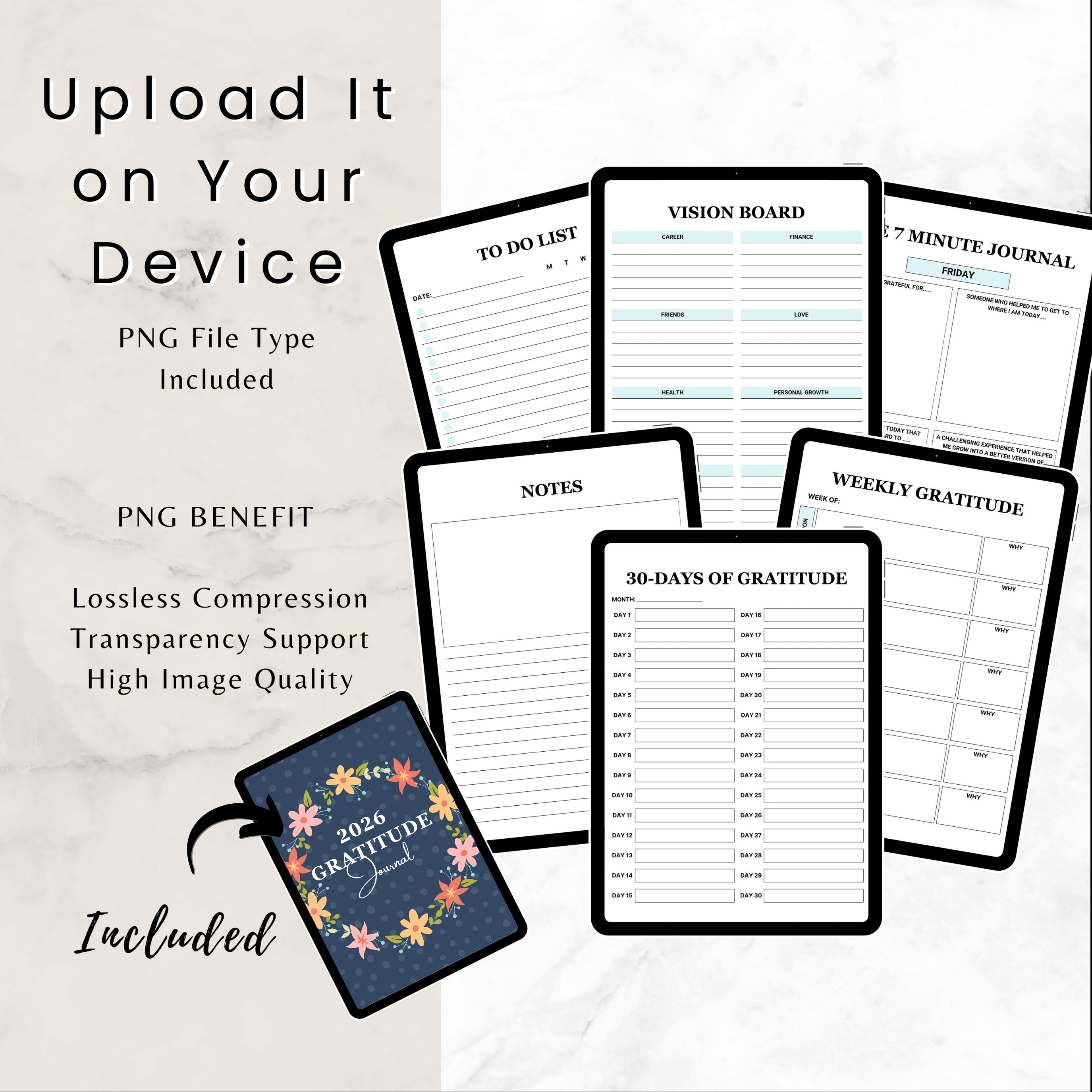 My 2026 Gratitude Journal Bundle