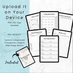 2026 Fitness Planner & Trackers Bundle