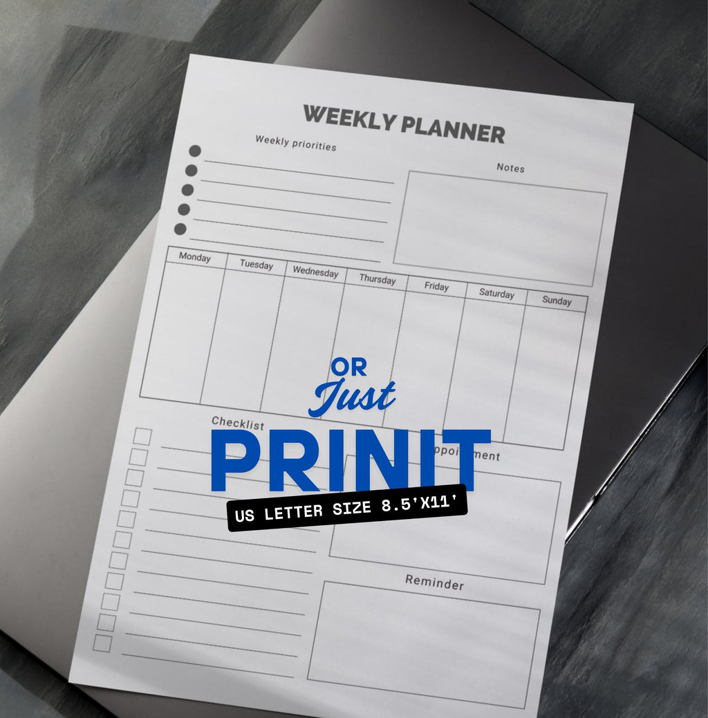 Weekly Planner PDF V1