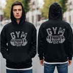 Gym Mode On - Intense Workout Motivation Barbell Statement Artwork