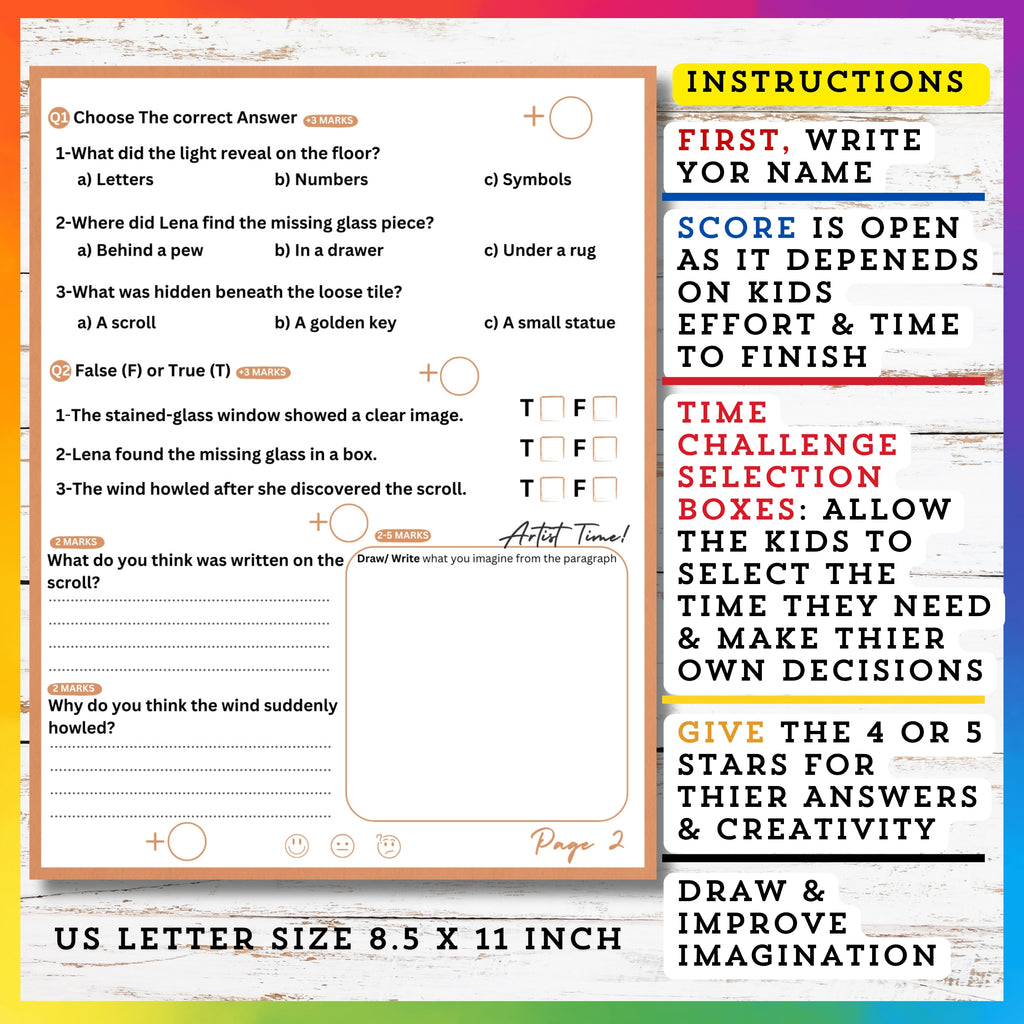 Logic Reading Stories