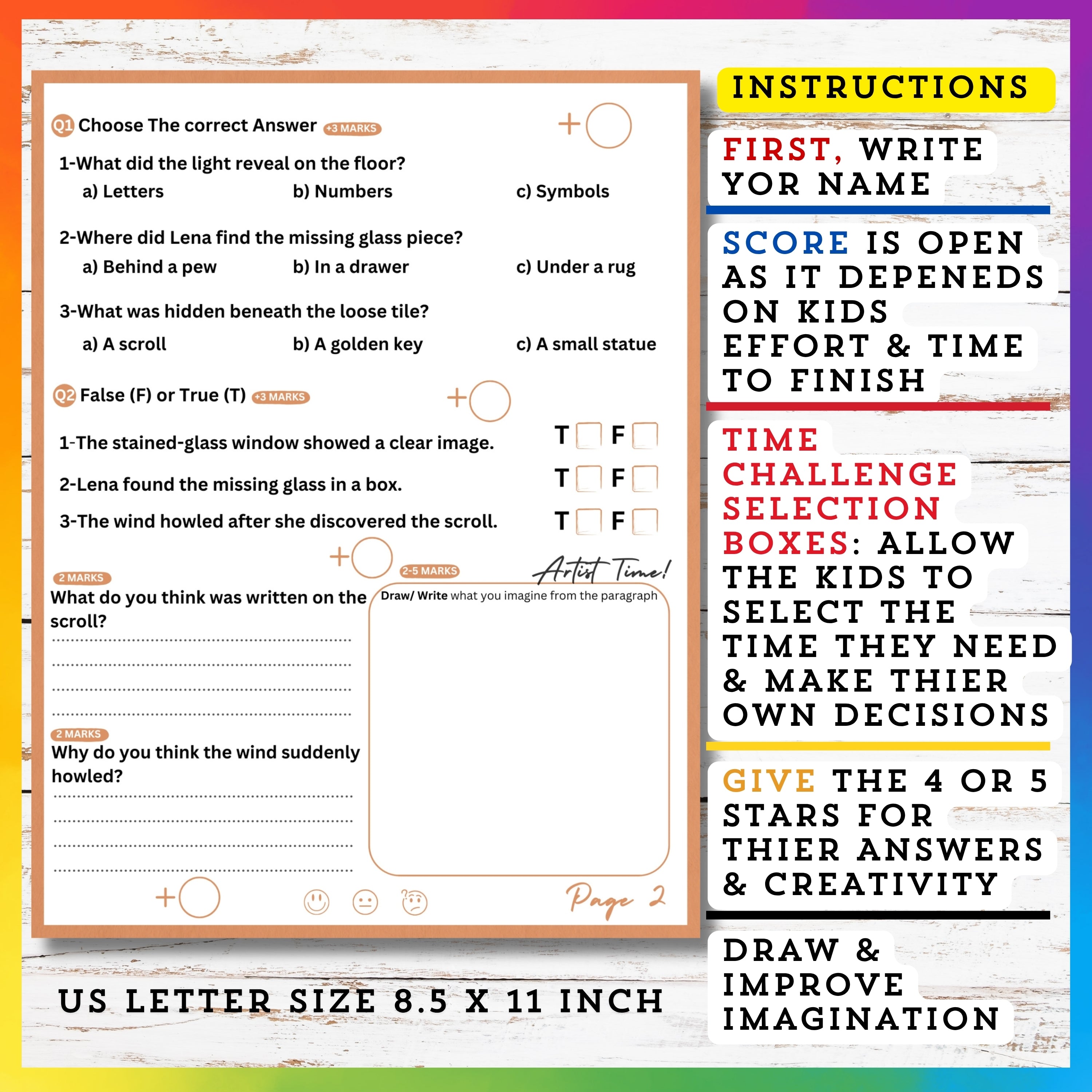 Logic Reading Stories