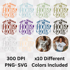 Just A Bunch Of Hocus Pocus - Witchy Halloween Magic Spell Statement Artwork