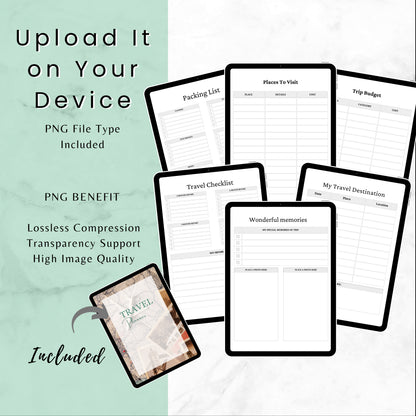 Travel Planner & Organizer Bundle