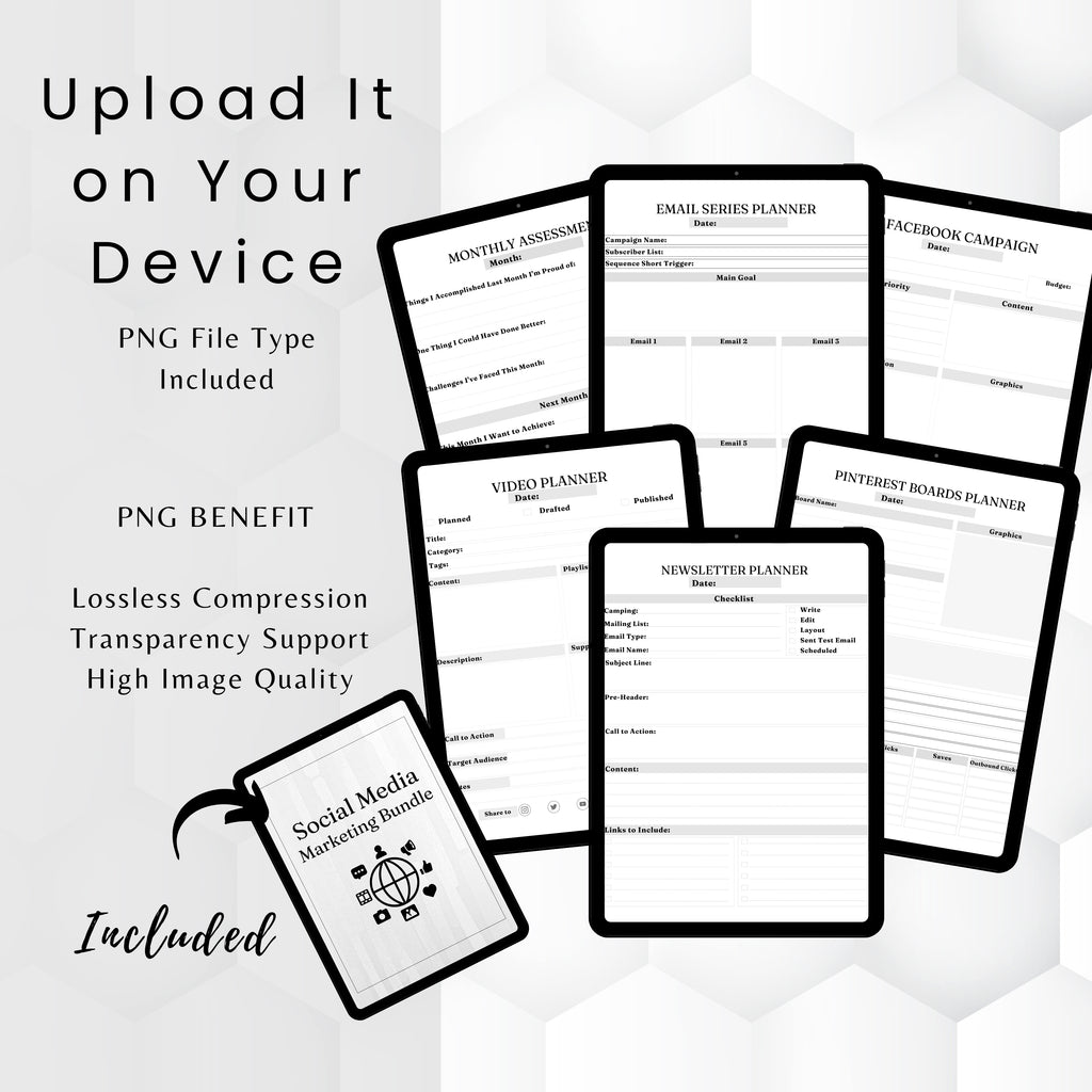 Social Media Marketing Planner