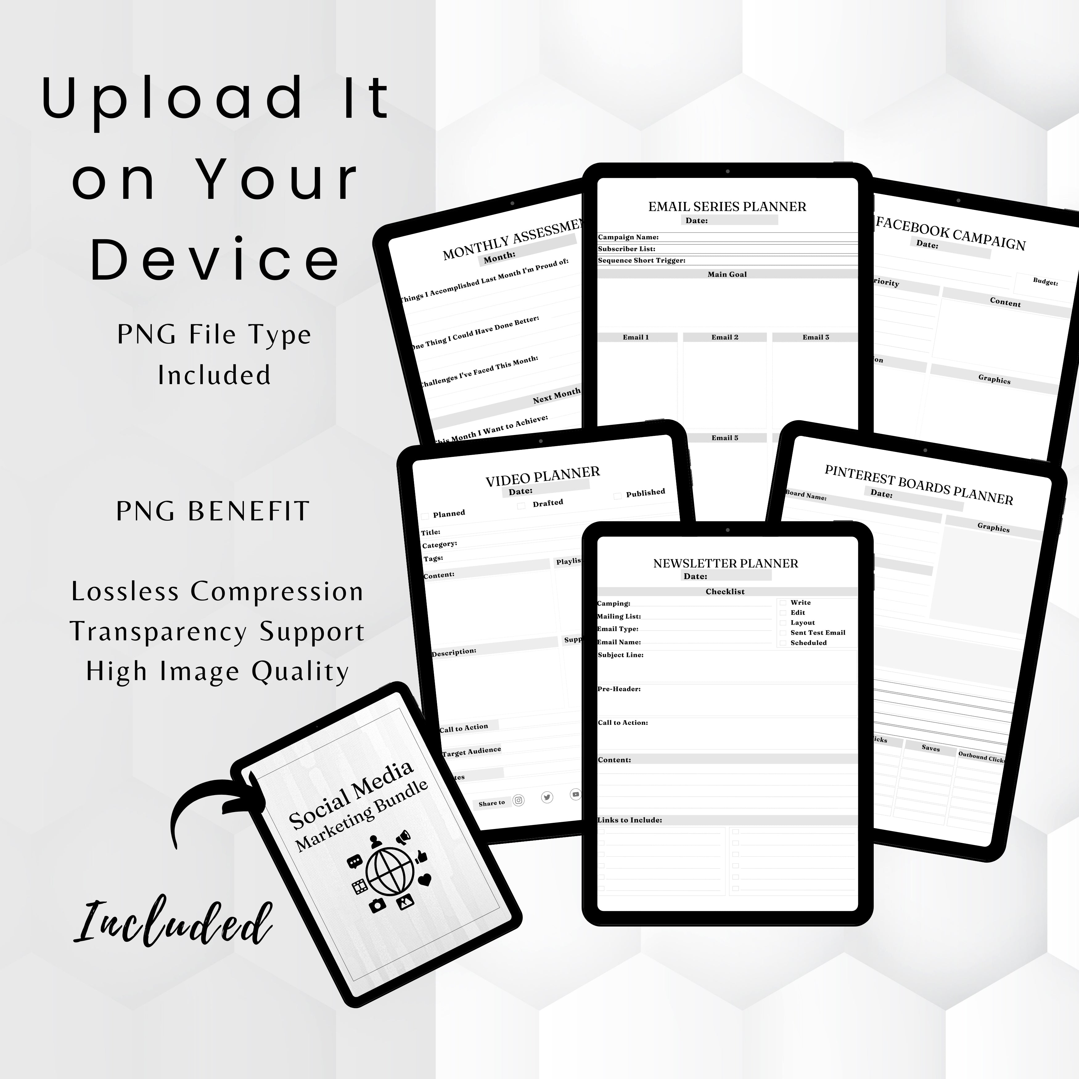 Social Media Marketing Planner