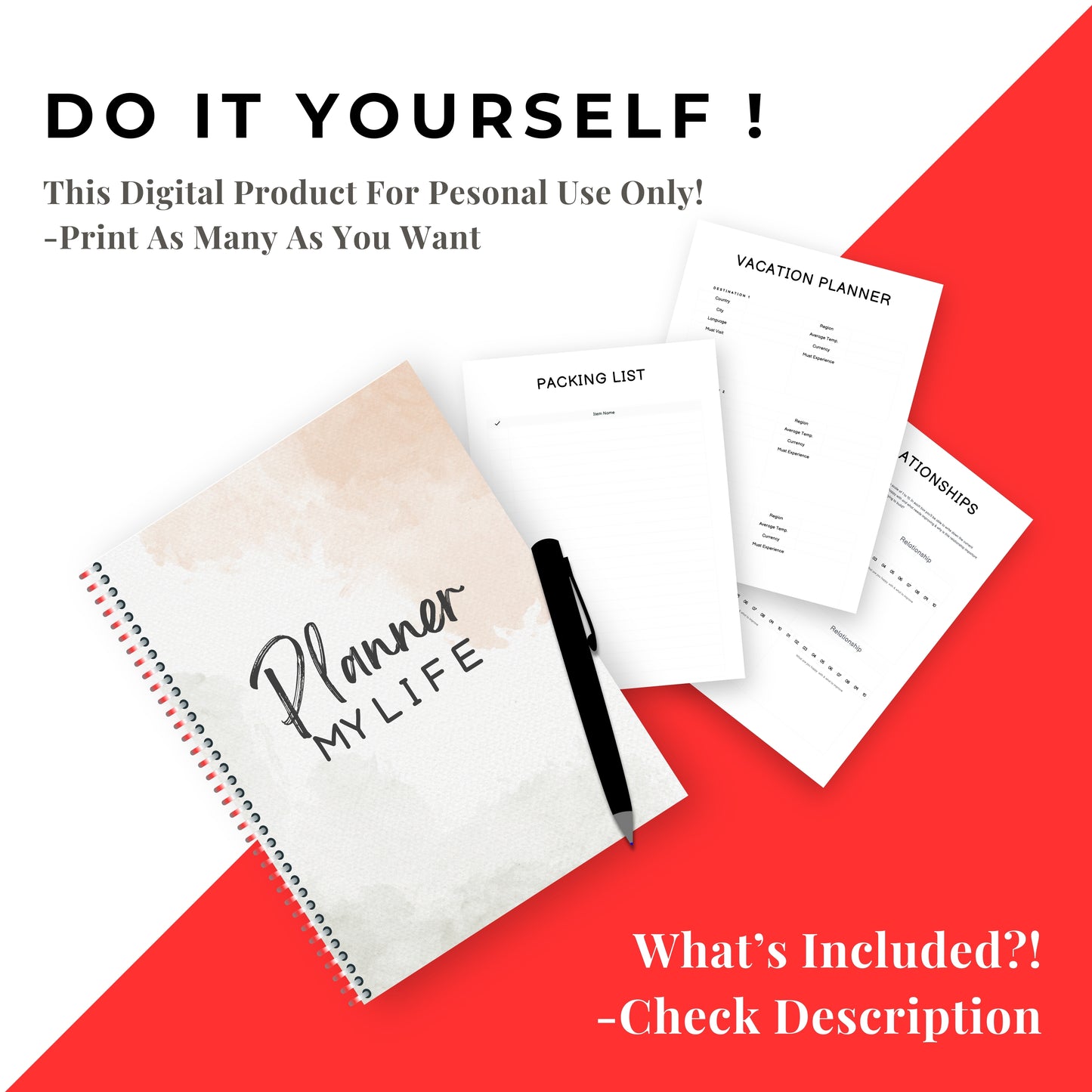 My Life Planner Bundle