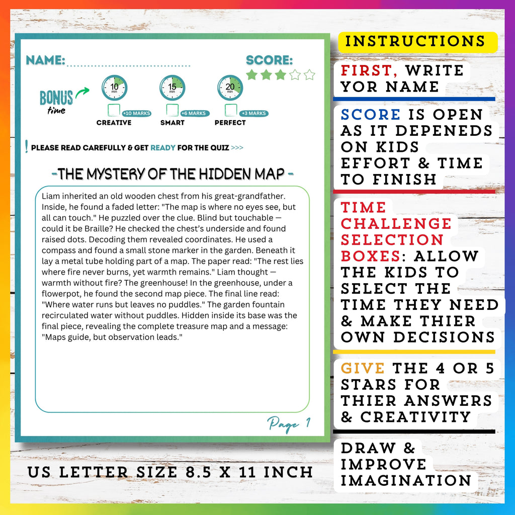 Mystery Reading Stories