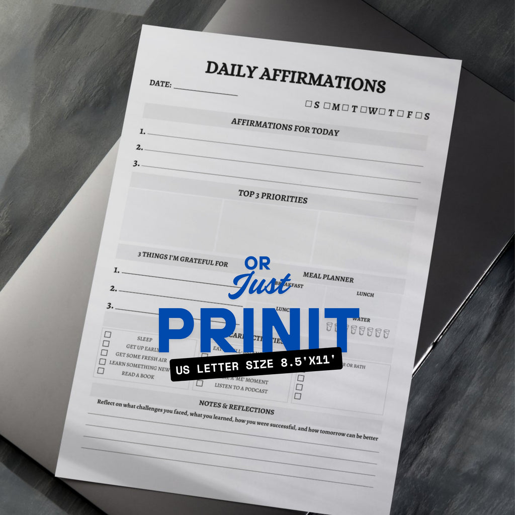 Daily Affirmations Journal