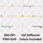 Ego Master Mind - Self-Awareness Minimalist Statement Artwork